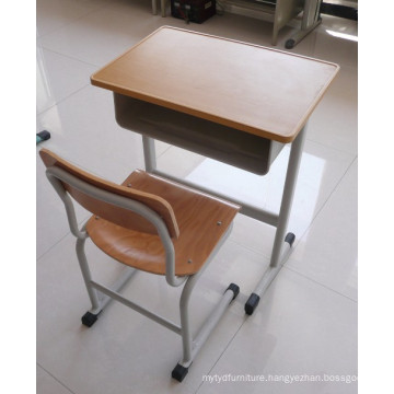 school writing desk and chair ,school furniture for sale